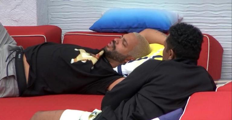 BBB21: Projota fala com Nego Di: “Se por acaso você sair, não significa que a gente está errado”