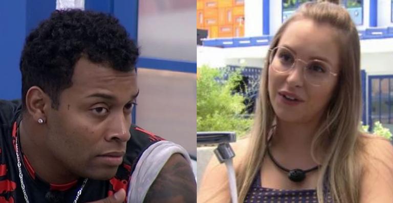 BBB21: Carla Diaz opina sobre o novo paredão: ”Tô triste pelo Nego Di? Não!”