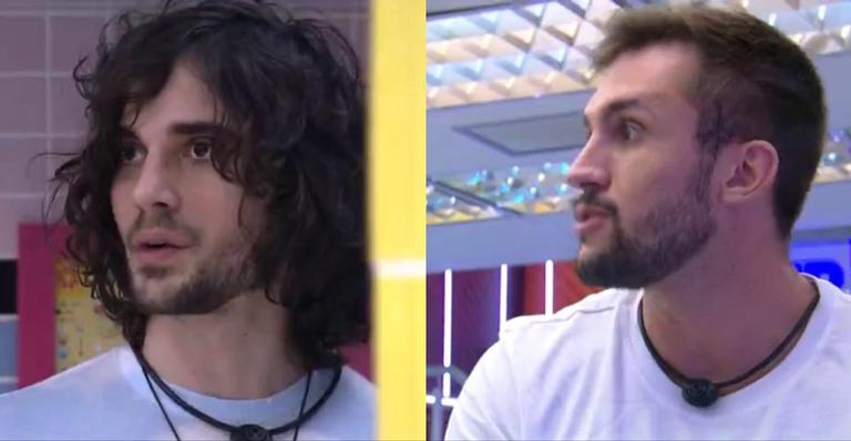 BBB21: Após troca de farpas e votos, Arthur e Fiuk conversam: ”Manipulação de voto”