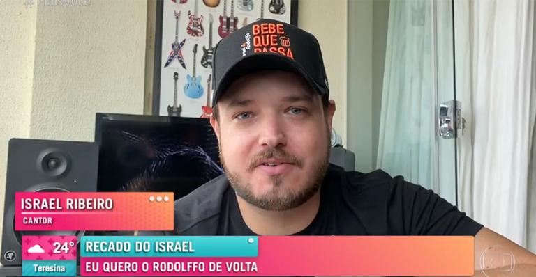 Israel, dupla com Rodolffo, brinca e manda recado para Caio: ”Dupla sou eu”