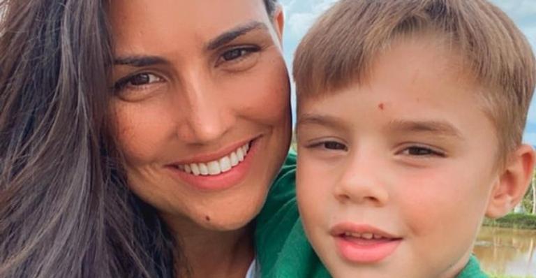 Mariana Felício comemora aniversário do filho, Antônio: ”Te amo”