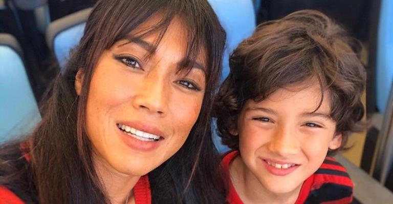 Em meio à natureza, Dani Suzuki curte dia ao lado do filho: ”Cultivando amor”