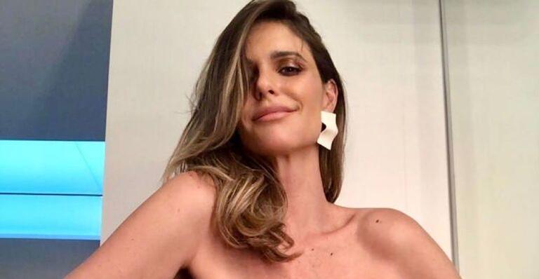 Fernanda Lima surge grávida em foto e encanta os fãs: ”Muito maravilhosa”