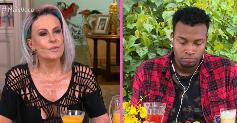 Ana Maria Braga emociona Nego Di com conselho antes de encerrar o ‘Mais Você’: ”Vai passar!”