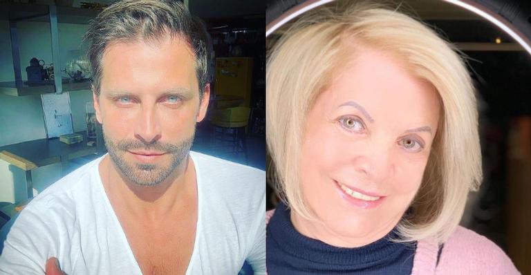 Henri Castelli parabeniza a mãe com bela homenagem: ”Você é a minha flor da vida”