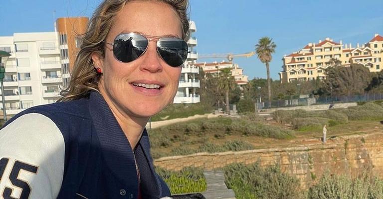 Luana Piovani mostra passeio com o seu cachorro de estimação: ”Foge sempre que pode”