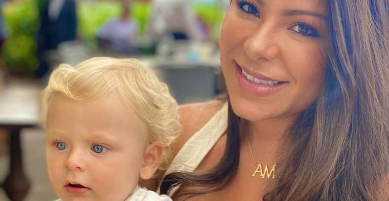 Andressa Ferreira usa look igual ao de Bento e se declara: ”Te amo mais que o amor pode amar!”