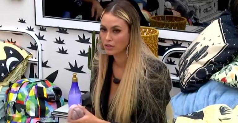 BBB21: Sarah analisa postura de Projota e diz que coloca Pocah no paredão se ganhar a prova do líder