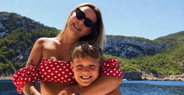 Carol Dantas publica registro na neve com Davi Lucca e encanta a web