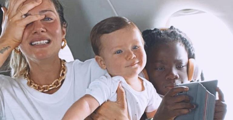 Giovanna Ewbank se derrete ao flagrar momento de carinho entre Titi e Zyan: ”Amor de irmãos”