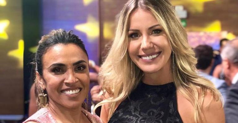 Bárbara Coelho presta homenagem de aniversário para Marta: ”Ídola”