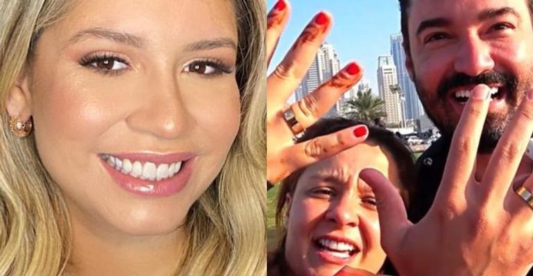 Marília Mendonça revela que foi a primeira a saber do noivado de Maiara e Fernando Zor