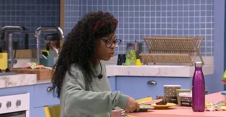 BBB 21: Na Xepa pela primeira vez, Lumena reclama: ”Tem anos que eu não como margarina”