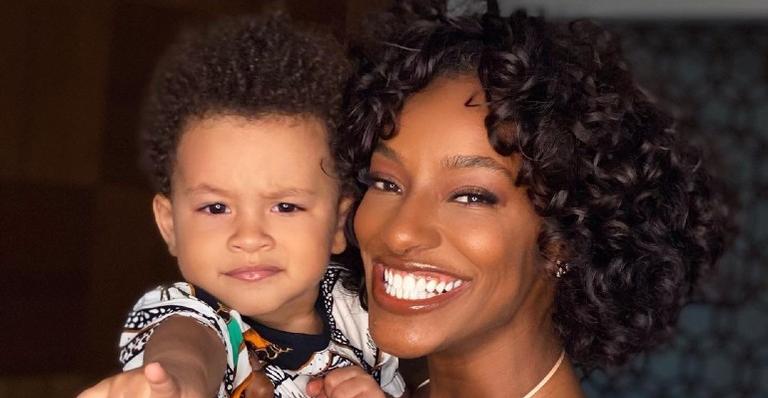 Pathy Dejesus posta fotos com o filho e desafia a web: ”Dê zoom nessa carinha e tente não sorrir”