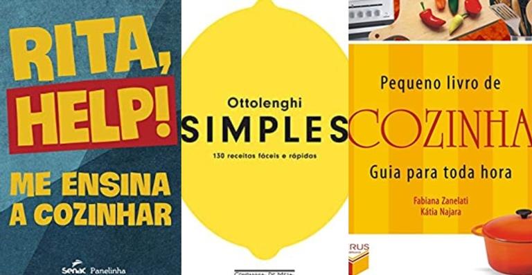 7 livros que todo iniciante na cozinha precisa ter em casa