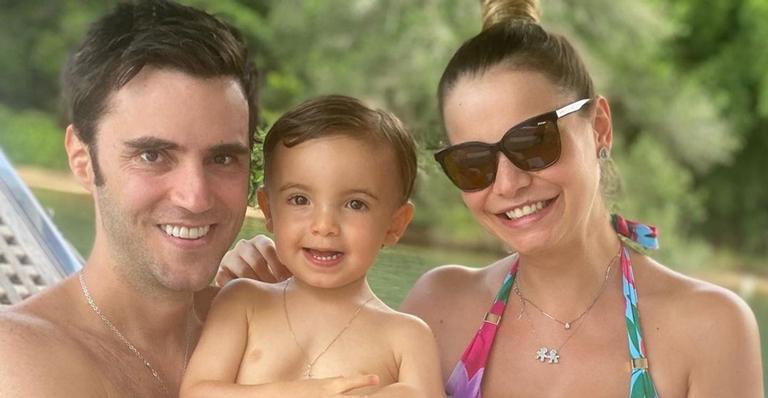 Grávida, Milena Toscano exibe barriguinha e momento fofo com o primogênito
