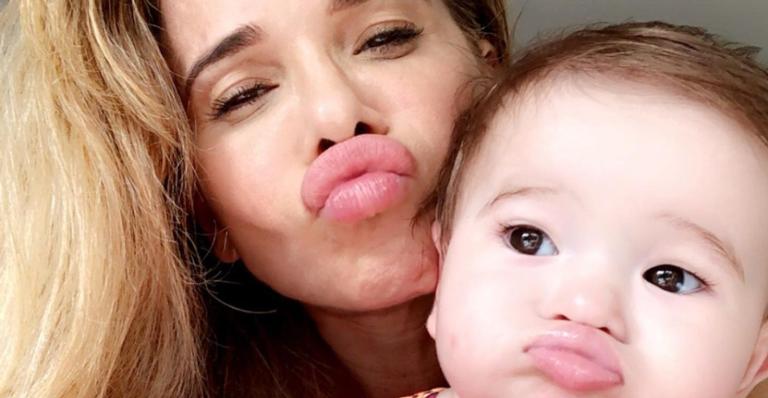 Dany Bananinha encanta fãs ao exibir a filha com roupa de ginástica: ”Musinha fitness”
