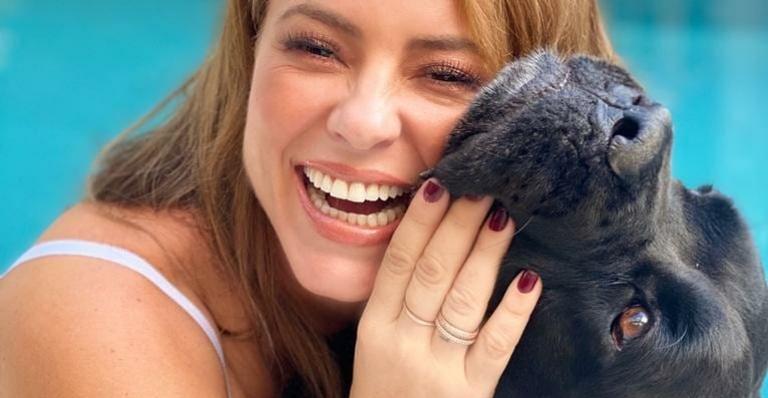 Paolla Oliveira encanta web ao mostrar momento especial com seu cachorro, Marley: ”Amor”