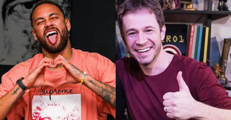 Neymar Jr. elogia Tiago Leifert após noite de eliminação histórica: ”Deu aula!”