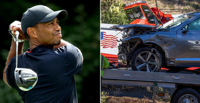 Tiger Woods é operado após sofrer grave acidente de carro