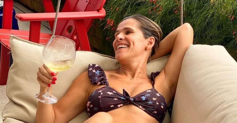 Em clima de nostalgia, Ingrid Guimarães relembra momento no camarim de musical