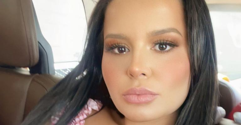 Maraisa surge fazendo exercícios com look laranja estiloso e fãs elogiam: ”Musa que fala né?!”