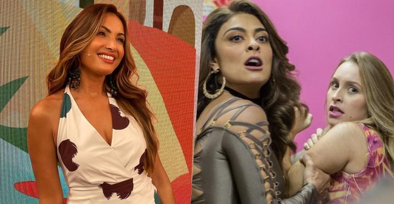Patricia Poeta relembra cena de ‘A Força do Querer’ com Juliana Paes: ”O cabelo de Carine”