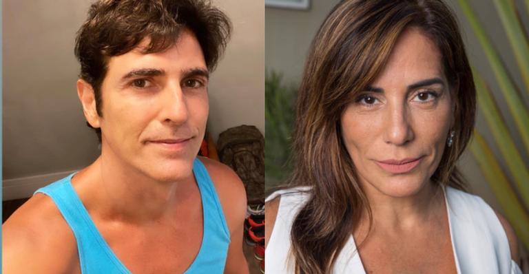 Reynaldo Gianecchini relembra gravações com Gloria Pires: ”Era uma aula constante”