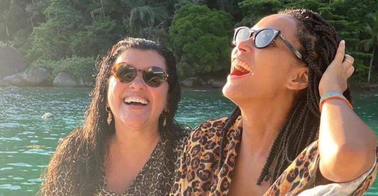 Taís Araujo parabeniza Regina Casé com linda homenagem: ”Sinônimo de alegria”
