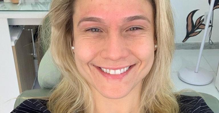 Fernanda Gentil comemora bicampeonato brasileiro do Flamengo