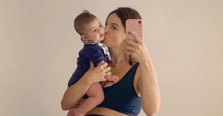 Sthefany Brito mostra todo o estilo do filho, Enrico, e se derrete: ”Como é maravilhoso”
