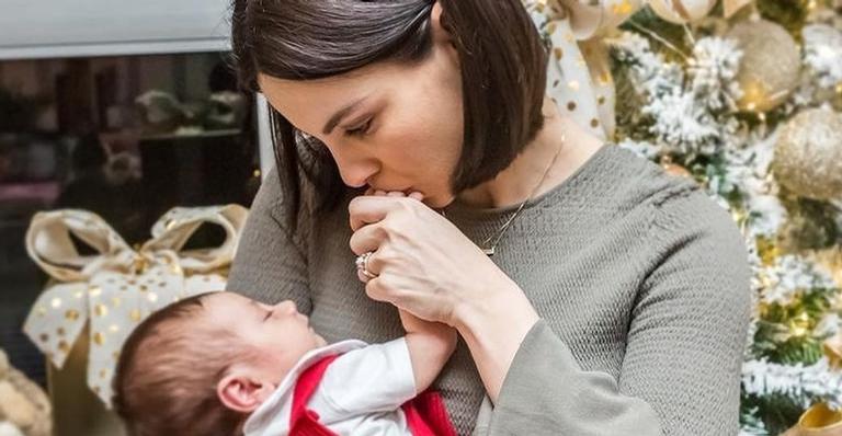 Sthefany Brito relata momento de tensão com o filho, Antonio Enrico: ”Fiquei desesperada”