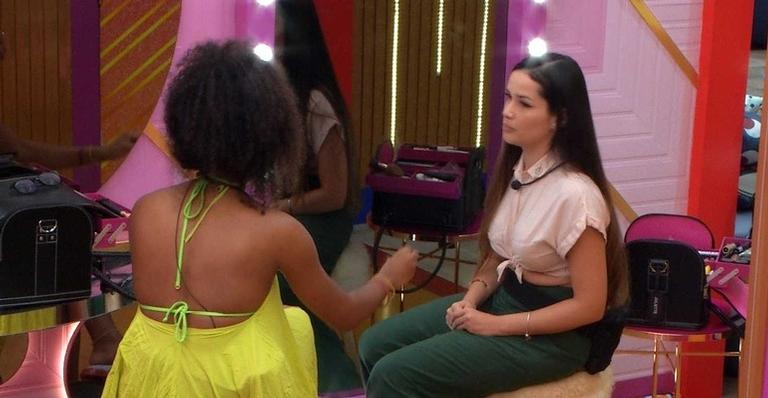 BBB 21: Lumena e Juliette discutem: ”Não vim para cá para ser professora de ninguém!”