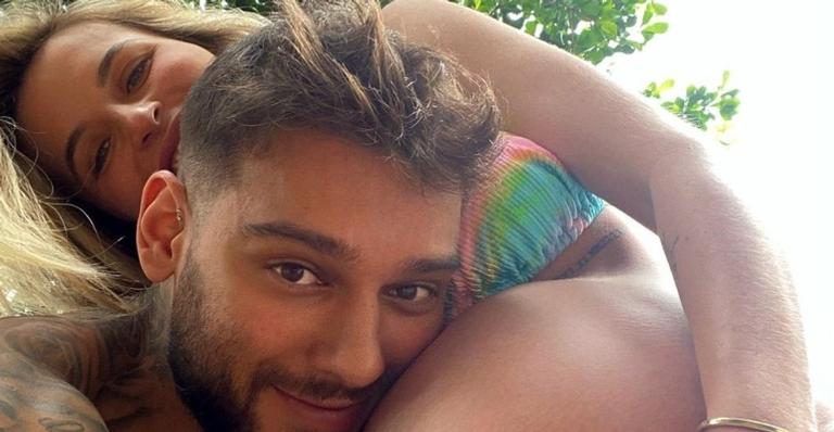 Lucas Lucco se derrete ao exibir rostinho do filho em último ultrasssom: ”Vai ser a sua cara!”