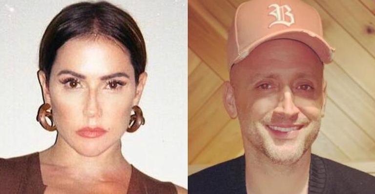 Deborah Secco e Paulo Gustavo posam juntos em cachoeira: ”Amo”