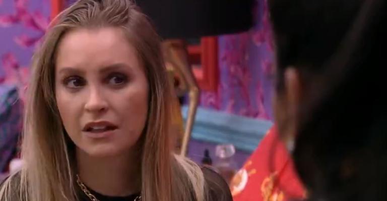 BBB21: Aos prantos, Carla Diaz desabafa sobre sua relação com Lumena: ”Me tratou como lixo”