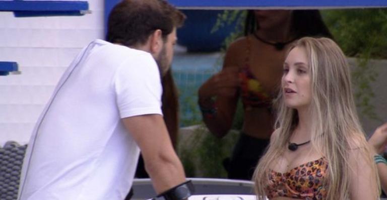 BBB21: Caio conversa com Carla Diaz e pede perdão: ”Me excedi”