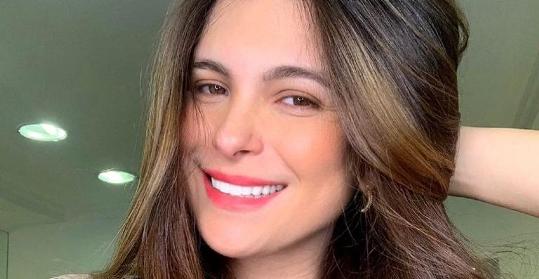 Kamilla Salgado mostra o quanto emagreceu após o parto de seu filho: ”Já foram 20kg”