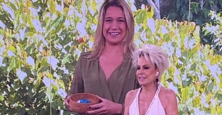 Ana Maria Braga agradece participação de Fernanda Gentil no ‘Mais Você’: ”Um prazer”