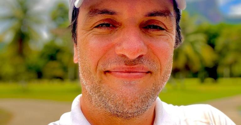 Rodrigo Lombardi aparece nos bastidores de nova série da Globo e agita a web: ”Maravilhoso”