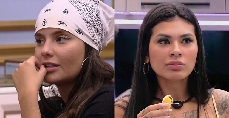 BBB 21: Thaís sente ter sido deixada de lado por Pocah: ”É triste isso!”