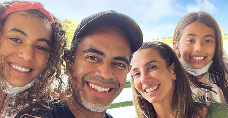 Jair Oliveira comemora dez anos da filha com café da manhã especial: ”Tesouro”