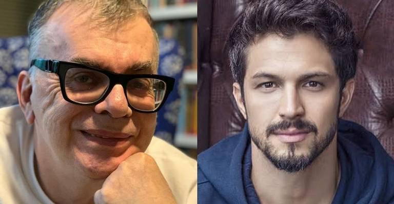 Walcyr Carrasco comemora aniversário de Romulo Estrela: ”Seja feliz”