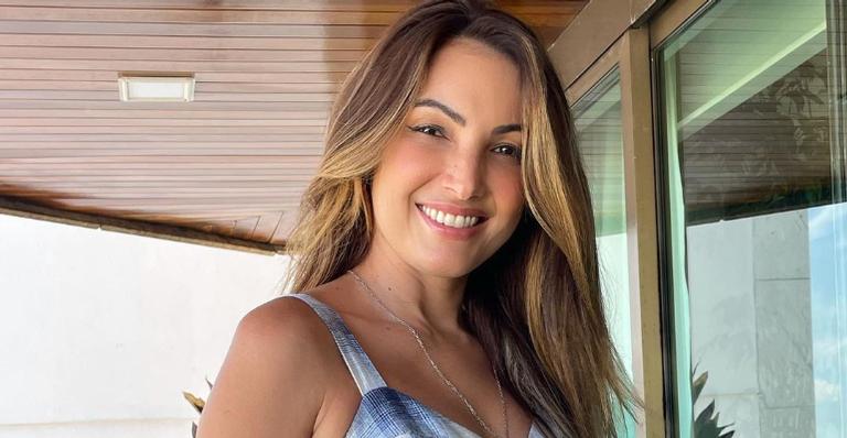 Patrícia Poeta arranca elogios da web ao exibir look para o ‘É de Casa’: ”Que flor de mulher!”
