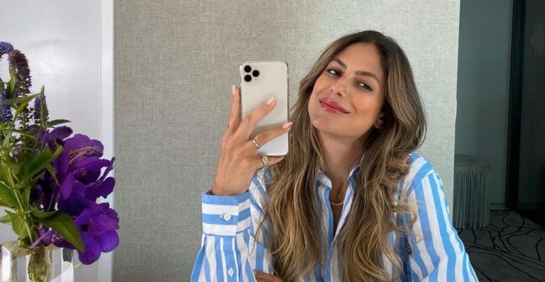 Mari Gonzalez posa belíssima de biquíni fininho e exibe corpão escultural: ”Dias assim”