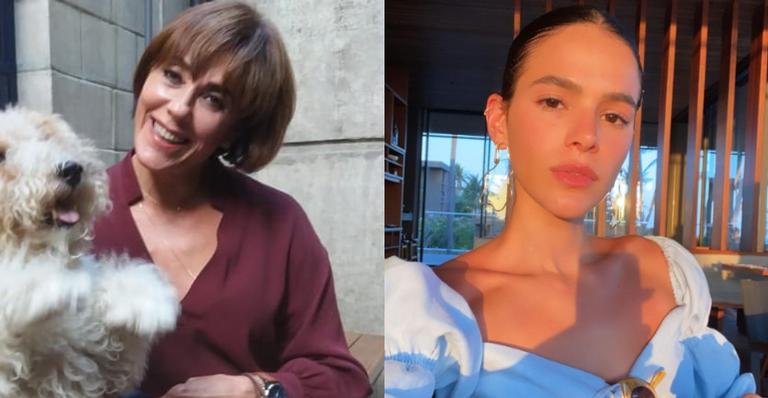 Christiane Torloni relembra cliques com Bruna Marquezine: ”Tanta poesia e ternura”