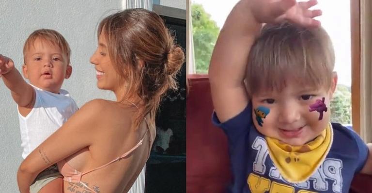 Gabi Brandt explode o fofurômetro ao postar vídeos de Davi nas redes sociais