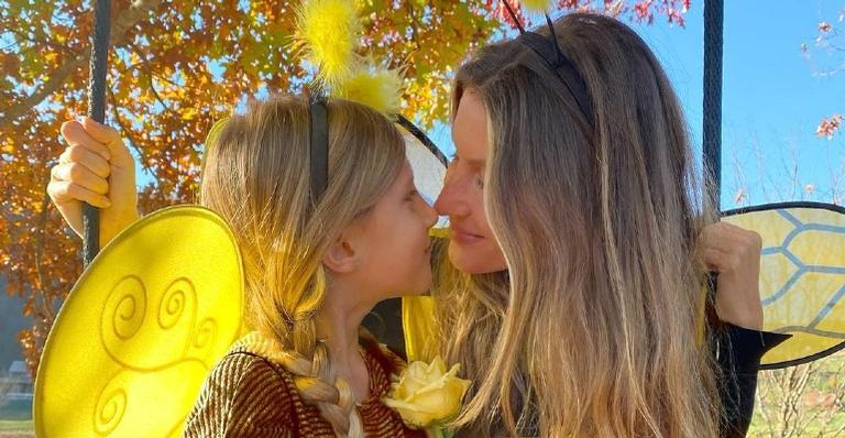 Gisele Bündchen posta registro especial ao lado da filha e faz homenagem ao Dia da Mulher