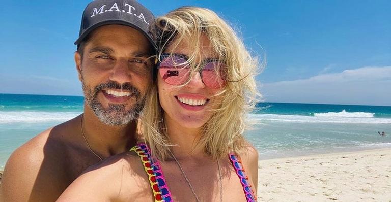 Bruno Cabrerizo comemora aniversário de Carol Castro: ”Te amo”