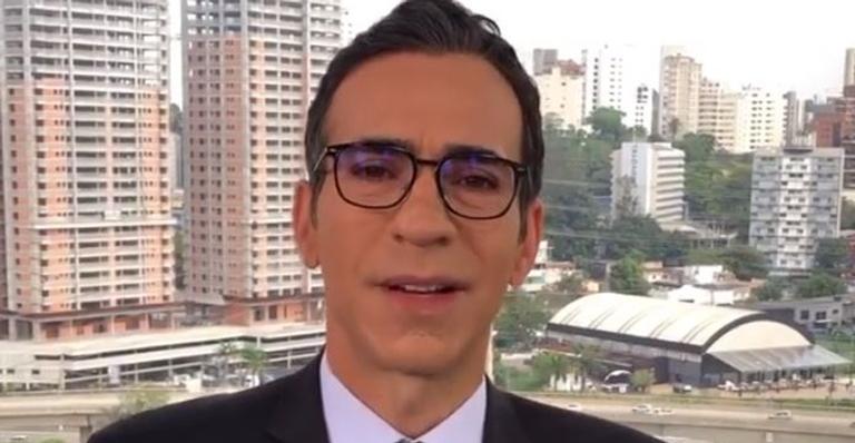 Após recorde de mortes por Covid-19, Cesar Tralli se solidariza com famílias das vítimas